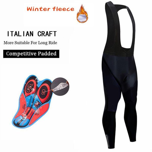 

racing pants nwe strava warm cycling bib trousers winter thermal mountain bike mtb long bicycle tights culotte ciclismo hombre invierno, Black;blue
