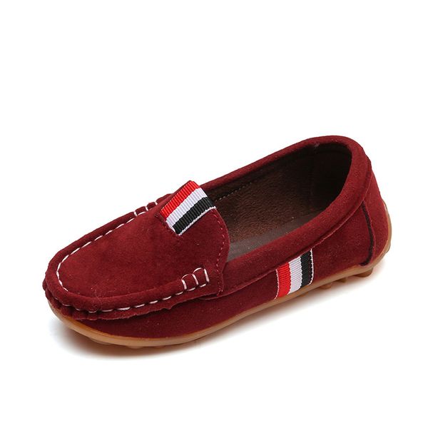 

fashion boys shoes kids children soft flats sneakers casual shoes for toddler big boy classical design british all-match loafers y201028
