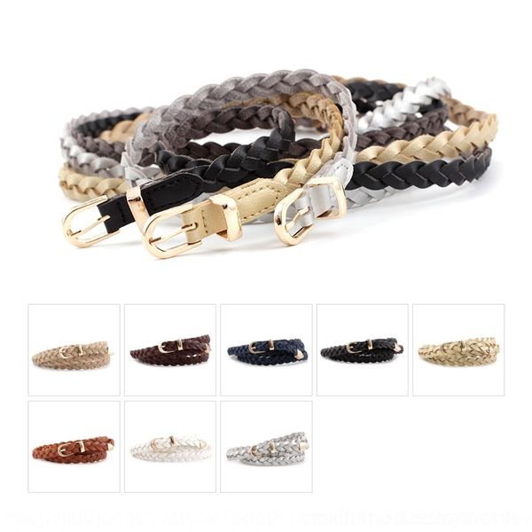 

wsmaz yingfeina fashion pin three piece set set decorative pin yingfeina fashion versatile braided belt three piece braided women's ver, Black;brown