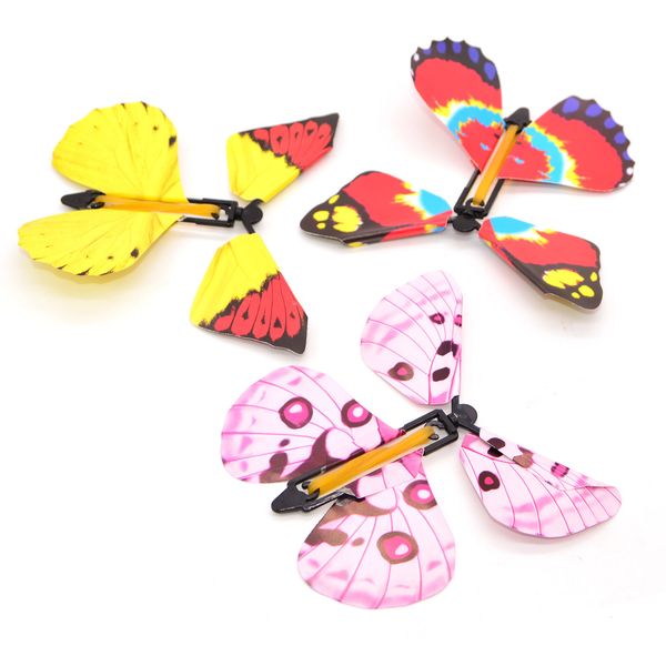 

new flying change with empty hands om butterfly props magic tricks c5987