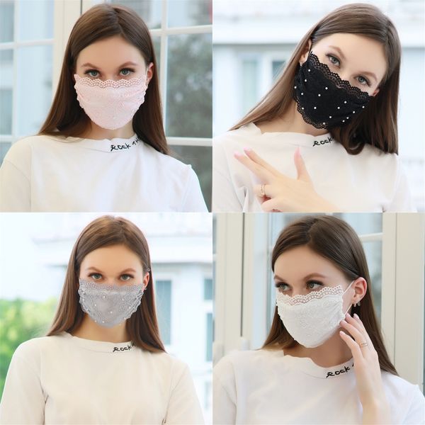 

high non woven quality mask earloop designer printed face masks gift 1 1pcs#362, Black