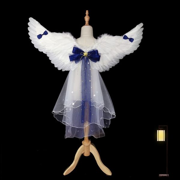 

gvosi cosplay angel feather costumes and propscostume props halloween performance wings back props feather stage decorations jy4lp