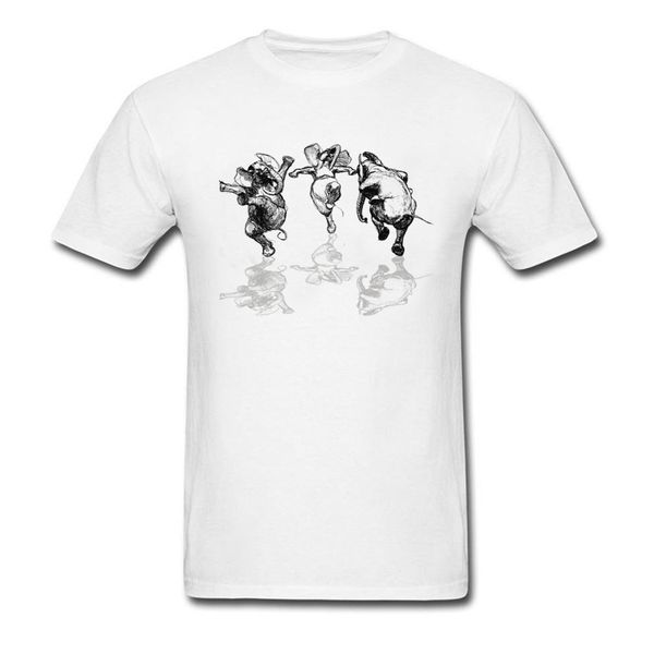 

wanna dance 2018 funny white t shirts three dancing elephants print on male t shirt simple casual sport hooded sweatshirt hoodie