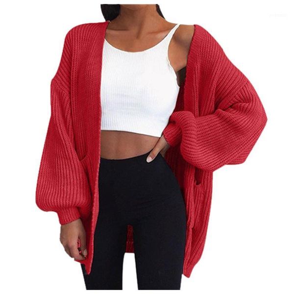 

fashion long sweater coat woman hooded keep warm in autumn and winter cardigan thick knit sweater jacket big coat 20211, White