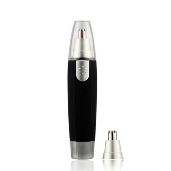 

hypoallergenic black nose hairbrush electric men's nose hair trimmer shaving hair clipper