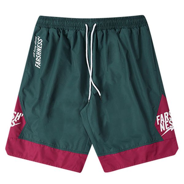 

summer mens beach shorts fashion mens pants men women trend casual summer sports shorts size m-xl, White;black