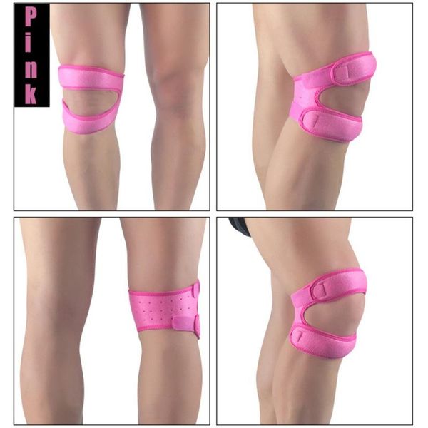 

1pcs knee support humerus with elastic bandage rubber sports knee pads new, Black;gray