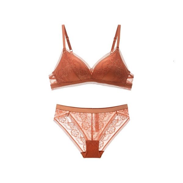 

return, change, no steel ring, thin cotton small chest, triangle cup suit, lace comfortable girl bra, Red;black