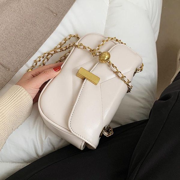 

shoulder bags small crossbody for women chain designer 2021 spring pu leather handbags and purses fashion