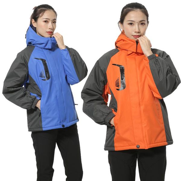 

outdoor jackets&hoodies 2021 camping skiing female jackets women's winter fleece softshell jacket sports leisure coats, Blue;black