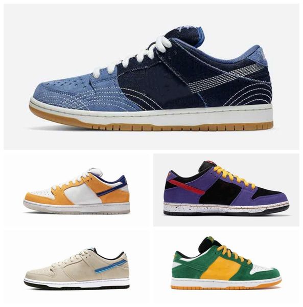 

2020 new dunks low pro trucker buck running shoes acg terra skateboard shoes sneakers sport with box size 36-45, White;red