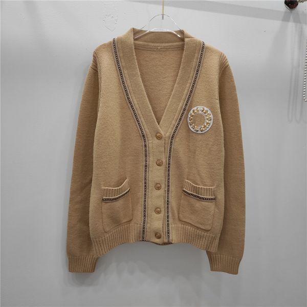 

905 бесплатная доставка 2020 марка same стиль regular длинные рукава kint свитер черный белый хаки кардиган топ свитер цянь, White