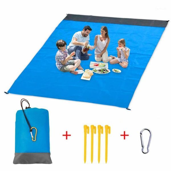 

outdoor pads 200x2100 beach mat camping picnic blanket family travel pocket mats1