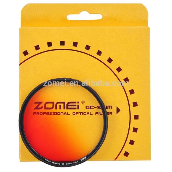 

77mm caliber and red color type circular graduated filter