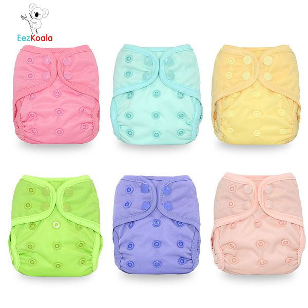 

eezkoala /set  cloth diaper cover washable eco-friendly cloth diaper adjustable nappy reusable cloth nappy lj201026
