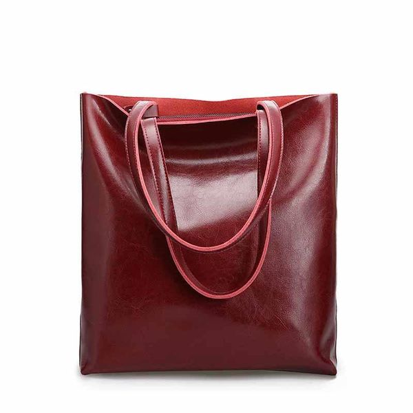 

vintage real genuine leather handbags big women hand bags female shopper hangbags office ladies shoulder bags 2020