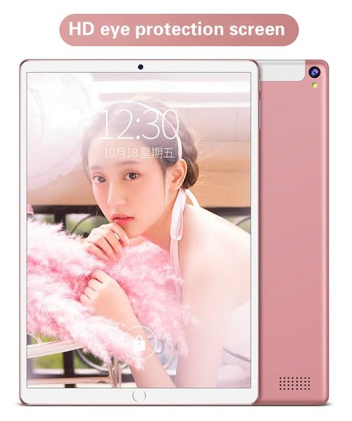 

tablet pc 2021 wifi 10.1 inch ten core 4g network android 9.0 buletooth call phone (ram 6gb+rom 128gb)