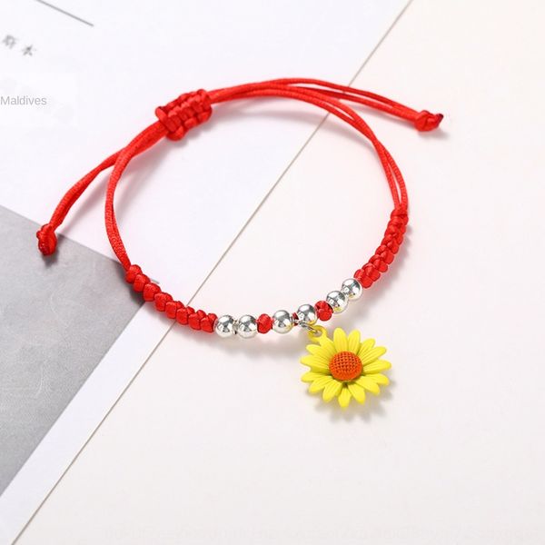 

new daisy simple fashion lovely children's braceletpure korean bracelet stylehigh-quality and scalable new daisy simple fashion lovely, Golden;silver
