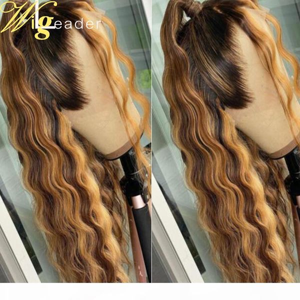 

wigleader preplucked human hair lace front wigs deep parting lace frontal wigs remy hair wigs with baby hair, Black