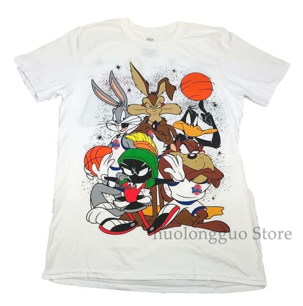 

space jam starting 5 looney tunes bugs daffy taz wile e coyote men's t shirt men t shirt women tee sport hooded sweatshirt hoodie