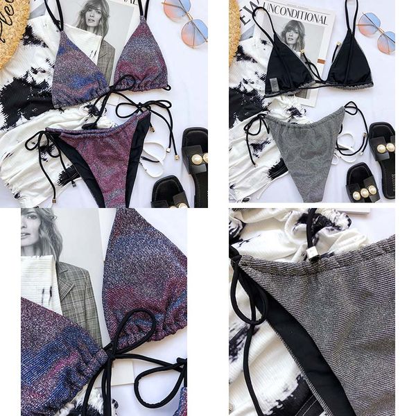 

bikini swimsuit swimwear slippers essentials pink women one piece swimsuit lingerie shorts briefs female beach swimsuit gray purple s-l, White;black