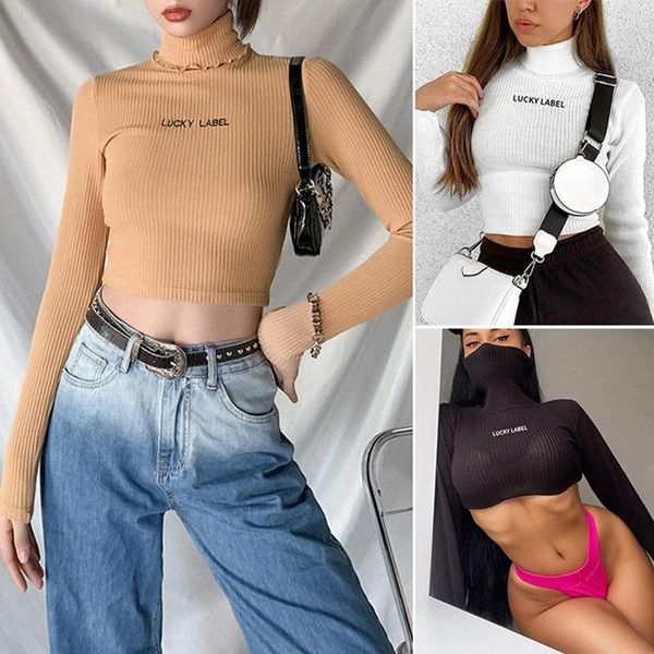 

winter women knitted sweaters solid casual turtleneck pullover basic short jumper autumn sweater female, White;black