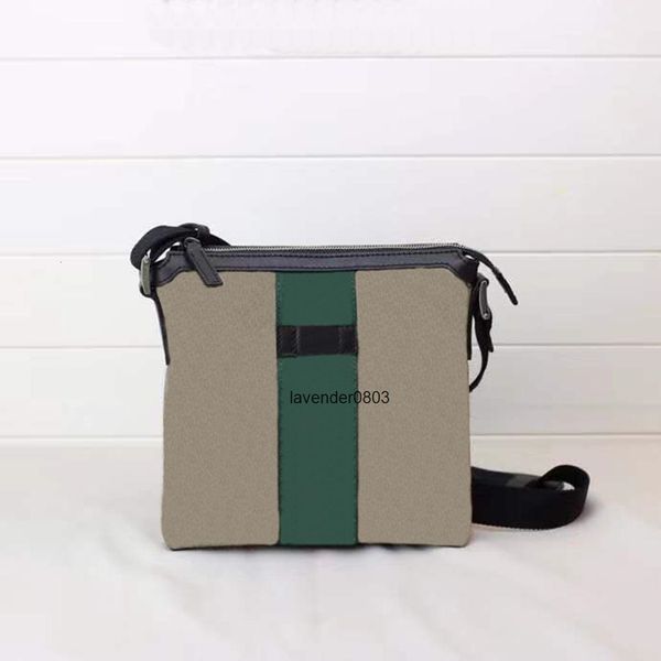 

fashion green web with leather/canvas mens messenger bag with box s s bags handbag crossbody bag purse 02