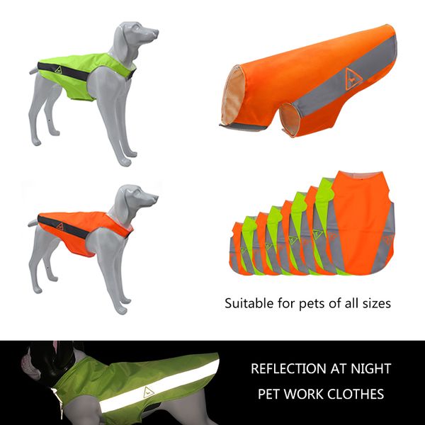 

raincoat reflective breathable dog vest for small medium large dogs waterproof clothes outdoor pet jacket