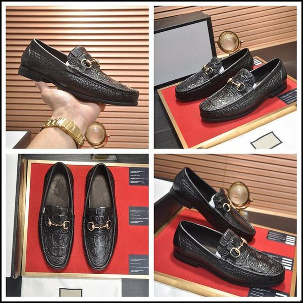 

c8 glitter coiffeur loafers men dress shoes wedding shoes men 2020 party shoes men elegant zapatos de hombre de vestir formal bona 11, Black