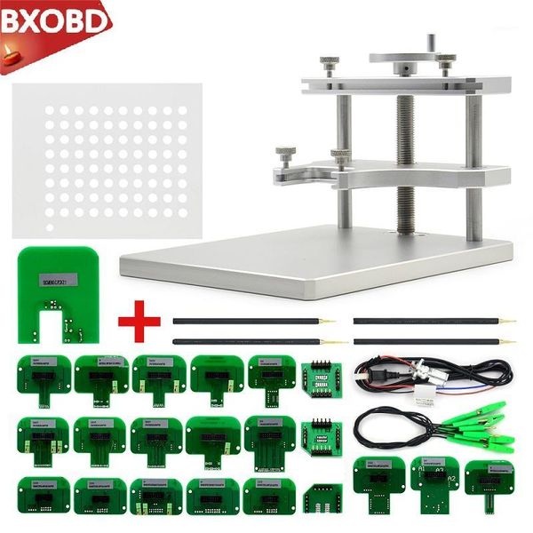 

bdm frame stainless bdm frame aluminium for ktag/kess/fgtech ecu chip tuning 22pcs adapter ktag adapter1