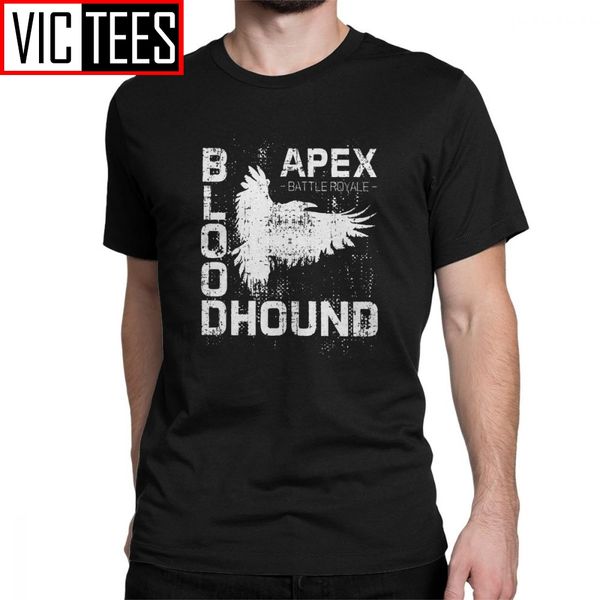 

men apex legends t-shirt bloodhound fun pure cotton tees short sleeve game t shirt clothing summer sport hooded sweatshirt hoodie