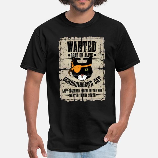 

schrodinger's cat - wanted dead or alive t shirt breathable tracksuit hoodie sweatshirt