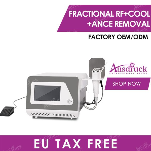 

new korea face body skin rejuvenation slimming nano facial radio frequency needle microneedling fractional rf cold massage ce