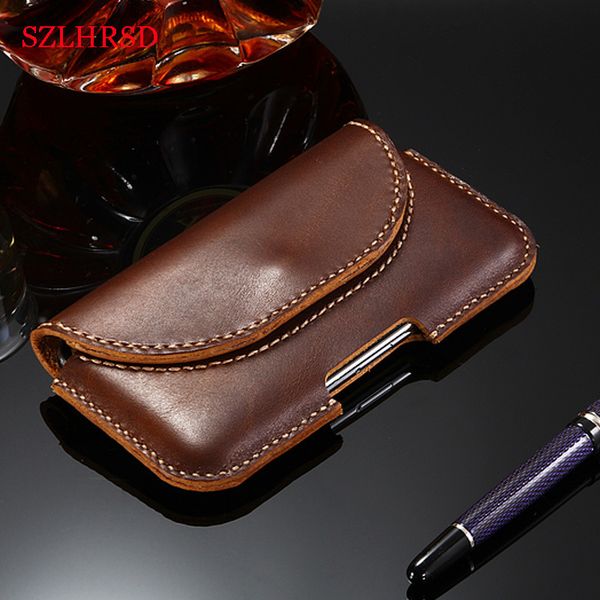 

samsung a71 a70s case genuine leather holster belt clip pouch waist bag phone cover for galaxy a51 a50 a50s