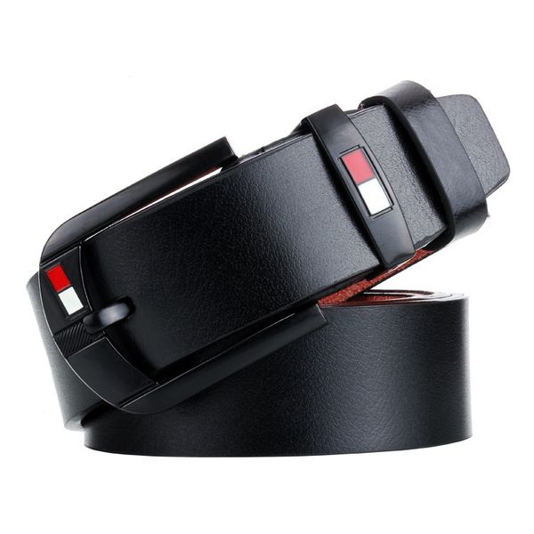 

luxury fashion men black color pin buckle designer belt slim vintage pu leather men belts 200810-75, Black;brown