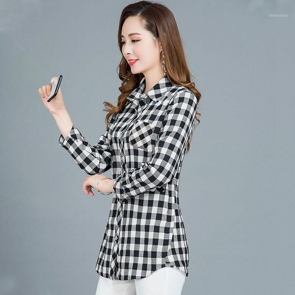 

new women's spring autumn korean cotton shirts button long sleeve blouses women's casual fashion elegant df31921, White