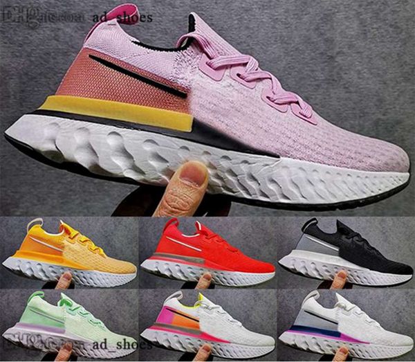 

run react 2020 new arrival tenis zapatillas sneakers men infinity running casual fly 35 eur 5 46 size us 12 women trainers epic knit shoes, Black;red