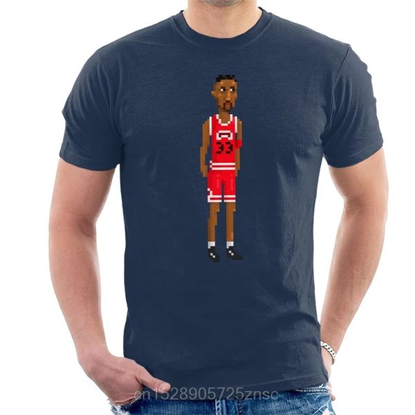 

printed funny 2020 camiseta scottie pippen full body pixel men's t-shirt camiseta sport hooded sweatshirt hoodie