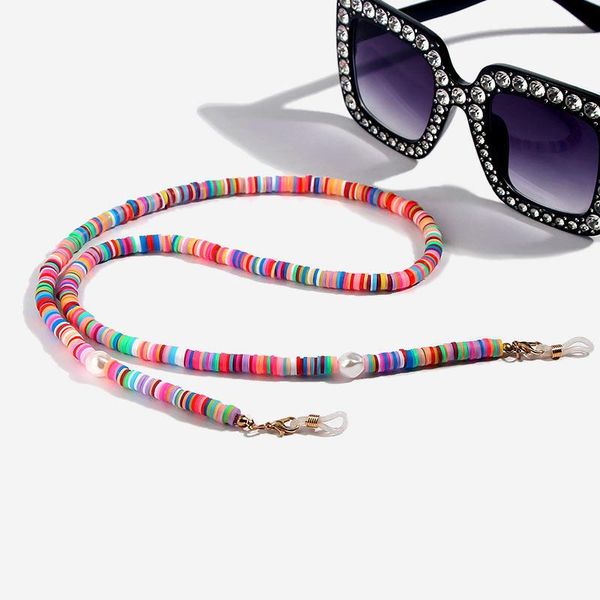 

sunglasses frames just feel 22 color silicone eyeglass chains women holder necklace reading glasses nonslip lanyard eyewear accessories, Silver