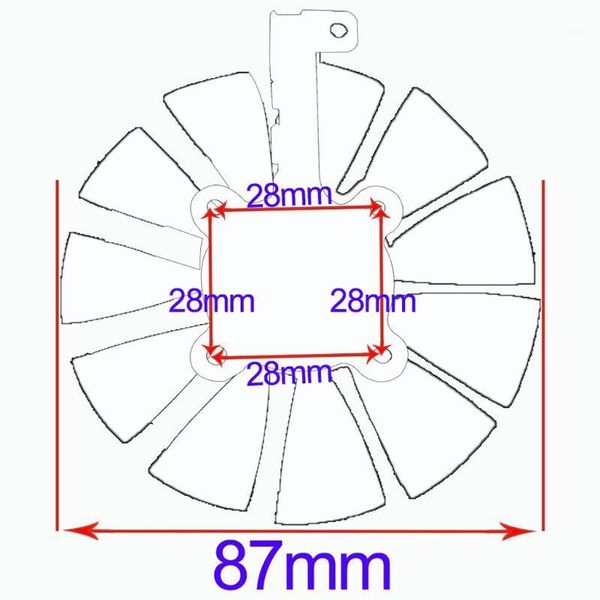 

87mm pld09210s12m pld09210s12hh cooling fan replace for graphics card fan k92f1