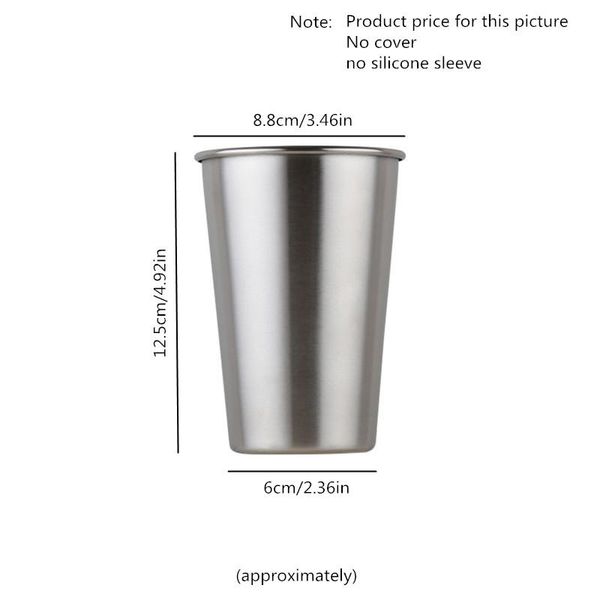 

чай виски пиво питьевой cold family party предотвратить кружки силикона 500мл кофе рука 304 чашка горячего крышка оболочка из нержавеющей ст