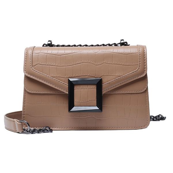 

luxury handbags women bags designer chains leather shoulder messenger crossbody bag for women 2020 white khaki black yellow red