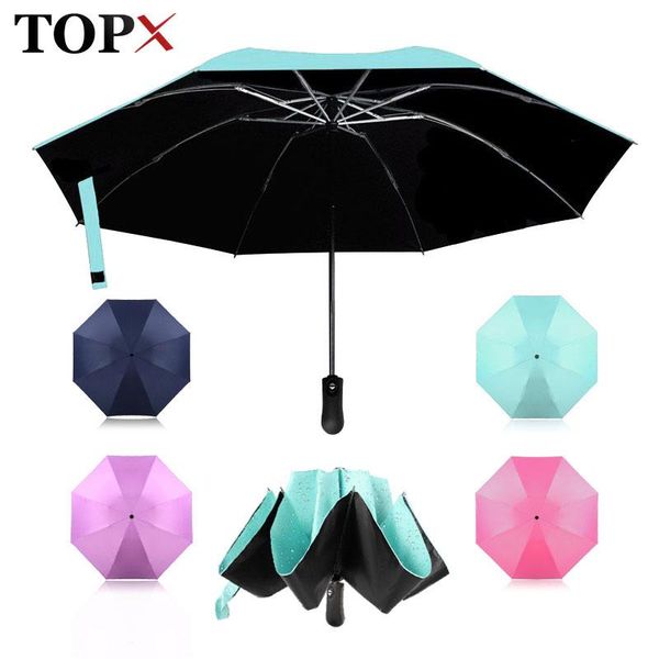 

wind resistant reverse umbrella rain women for men big 3folding compact umbrellas outdoor paraguas car gift matic parasol wmtnmr xhhair