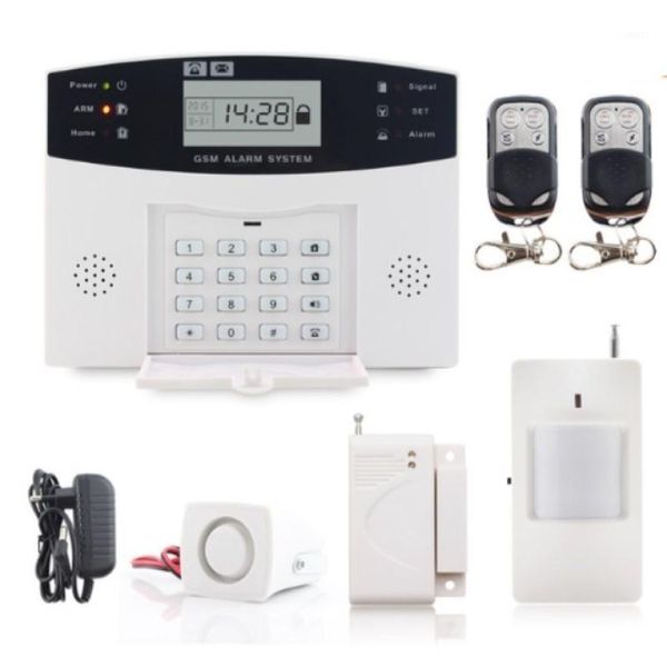 

alarm systems smartyiba gsm support 2g sim audio calling sms gprs system security home smart house voice prompt residential1