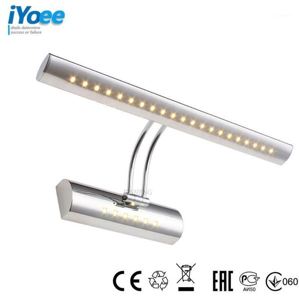 

bathroom led mirror light bedroom wall lamp vanity lamps waterproof modern silver acrylic wall sconce fixtures bathroom lighting1