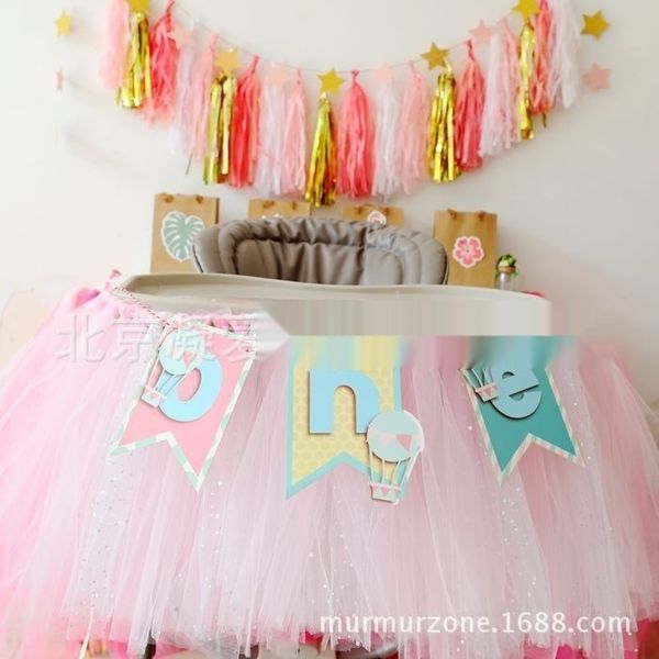 

ftpyy one-year-old supplies supplies baby chair decorative flag baby am one-year-old decorative flower decoration and dressing i 9g89u