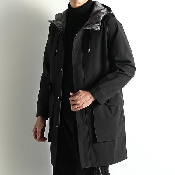 

men's lightweight windbreaker rain jacket waterproof breathable coat (l-8xl)1, Tan;black