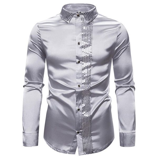 

men's casual shirts spring autumn fashion long sleeve solid color streetwear hip hop homme, White;black