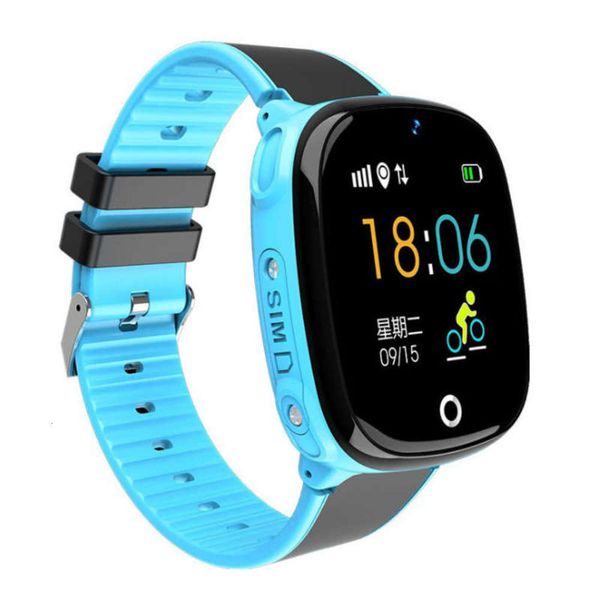 

children's 2g card phone gps positioning hw11 kids smart watch, Blue