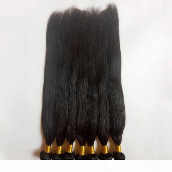 

super healthy hair extensions straight brazilian indian remy hair weave unprocessed smooth malaysian human hair weft, Black